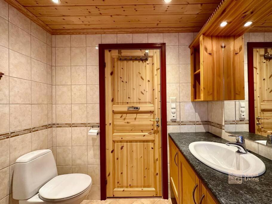 Large Cabin Sjusjoen Best View, Sauna, Ski Inout מראה חיצוני תמונה