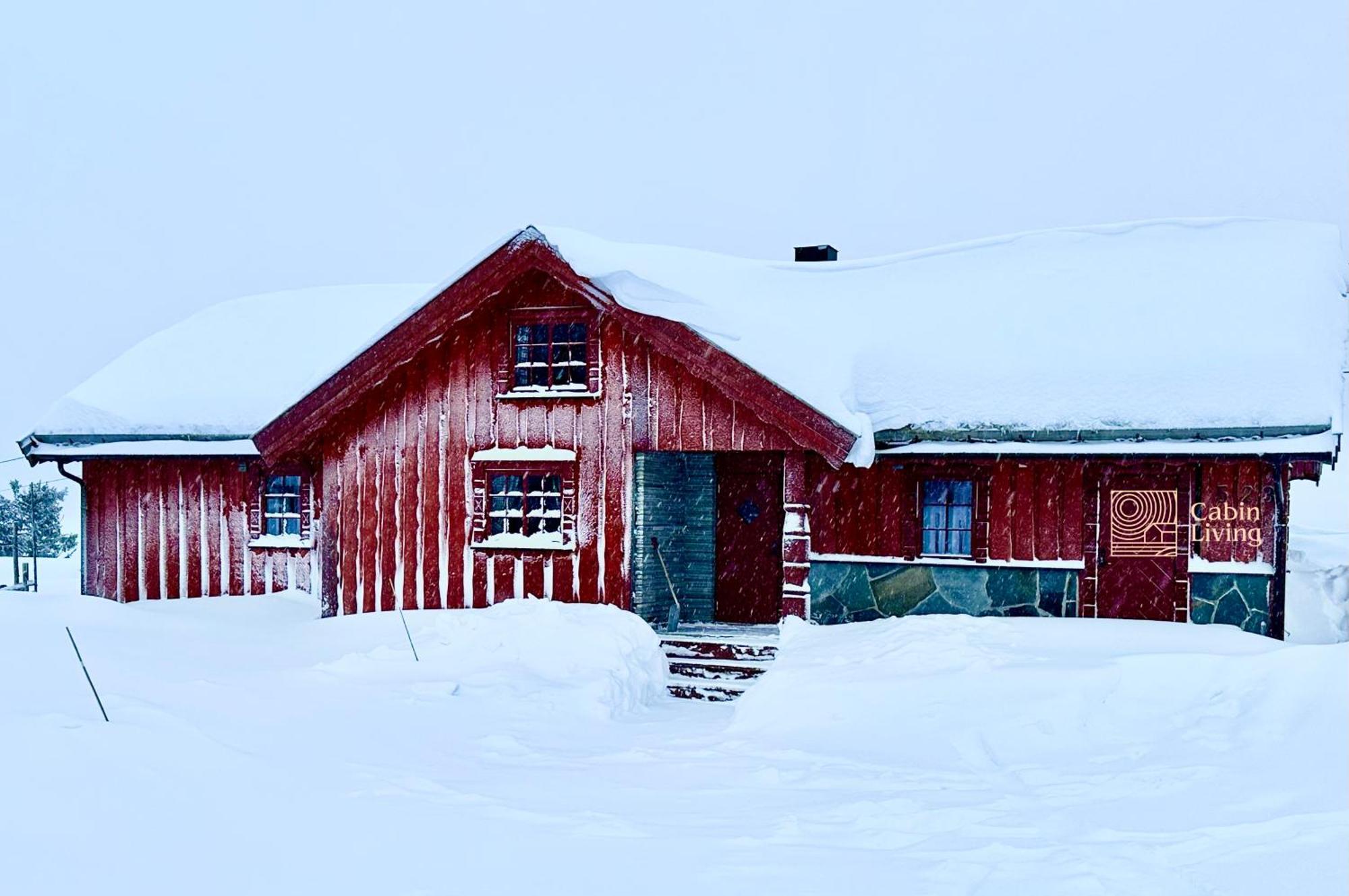 Large Cabin Sjusjoen Best View, Sauna, Ski Inout מראה חיצוני תמונה